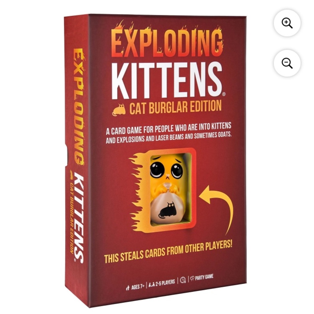 Exploding Kittens Cat Burglar Edition Card Game
